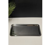 صينية تقديم كبير فضي