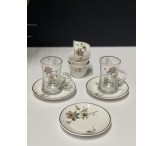 طقم كاسات وفناجيل 36 قطعة مورد