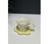 كوب صحن اصفر