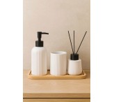 طقم صابون 4 قطع ابيض