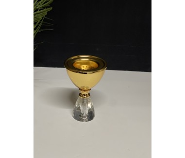 مبخره كريستال ذهبي 