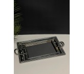 طقم صواني فضي 025