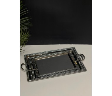 طقم صواني فضي 025