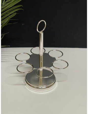 حامل فناجيل فضي 045