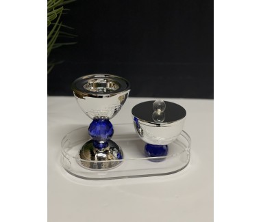 طقم مباخر ازرق 