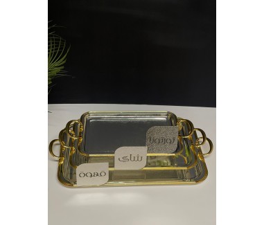 طقم صواني مكس مع عبارات