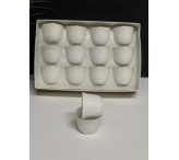 طقم فناجيل 12 قطعه ذهبي 004