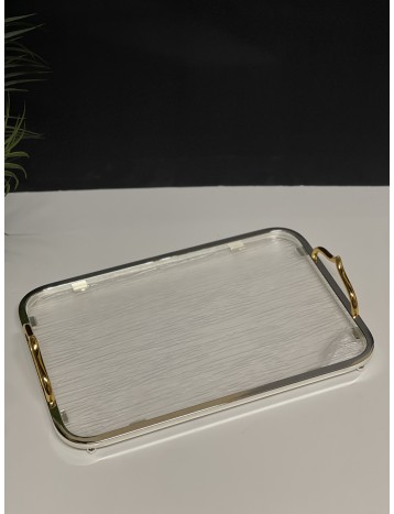 صينية تقديم شفاف مكس