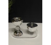 طقم مباخر فضي