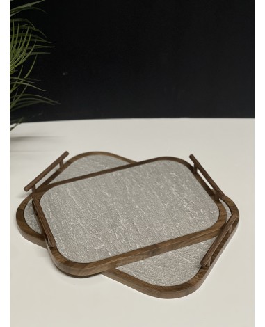 طقم صواني خشبي  012