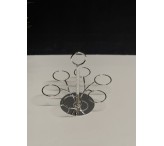 حامل فناجيل فضي 055