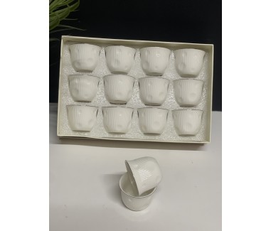 فناجيل 12 قطعه فضي 002