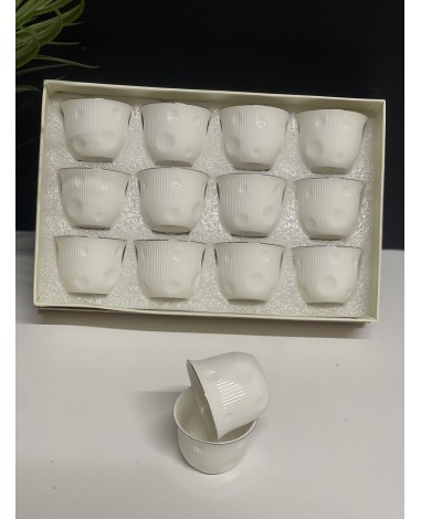 فناجيل 12 قطعه فضي 002