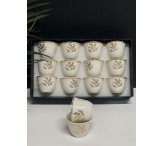 طقم فناجيل ذهبي 067