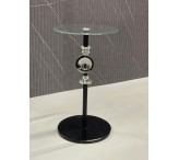 طاوله خدمه كريستال اسود 01