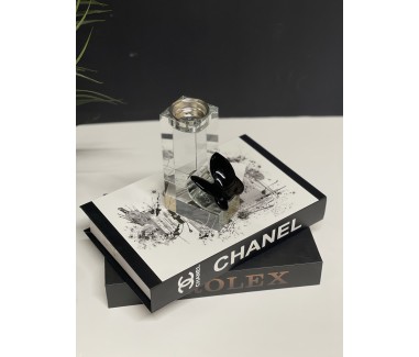 مبخره كريستال الفراشة اسود