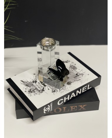 مبخره كريستال الفراشة اسود