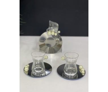 طقم الولو 18 قطعه مكس ابيض