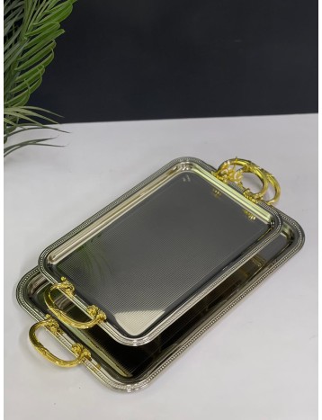 طقم صواني قطعتين مكس