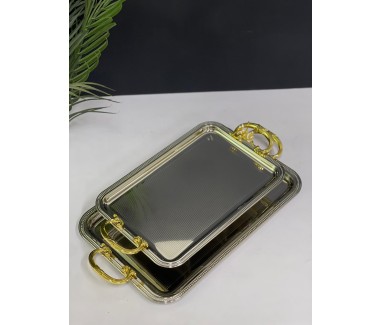 طقم صواني قطعتين مكس