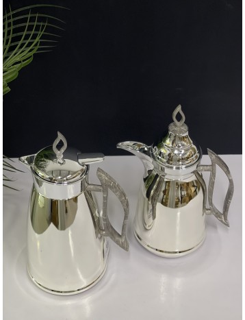 طقم ترامس الماسه مكس فضي