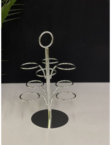 حامل فناجيل فضي