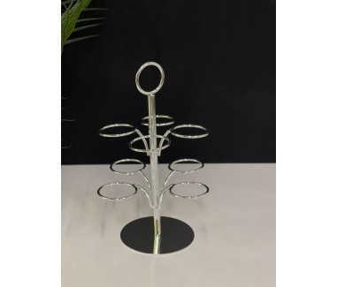 حامل فناجيل فضي