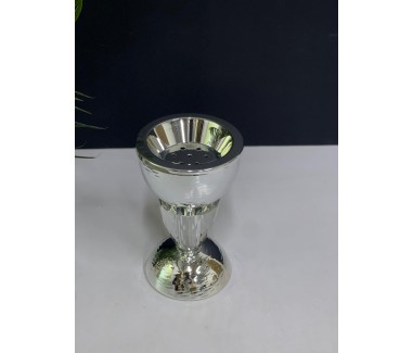 مبخرة استيل فضي