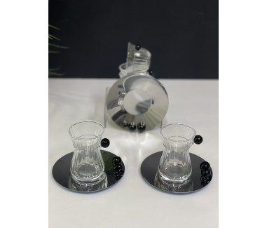 طقم الولو 18 قطعه مكس اسود