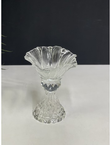 صحن شفاف طويل