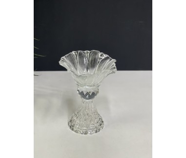 صحن شفاف طويل