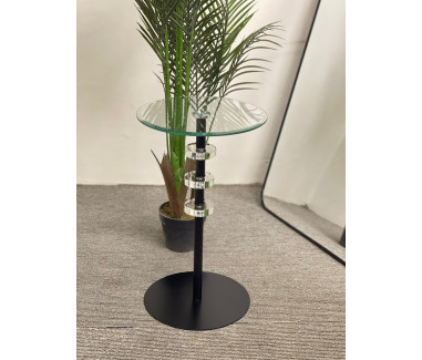 طاولة خدمة بعامود اسود