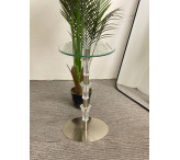 طاولة خدمة فضي