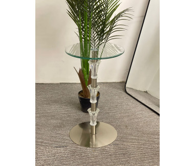 طاولة خدمة فضي