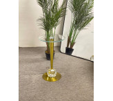 طاولة خدمة بقاعدة كريستال ذهبي