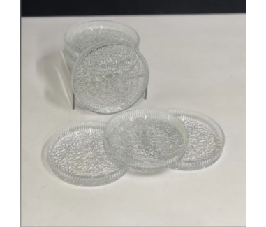 طقم صحون دائرية