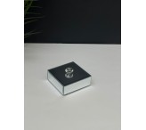 علبة بخور فضي 