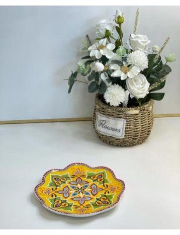 صحون ملونة