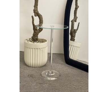 طاولة ضيافة شفافه