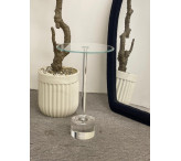 طاولة خدمة بقاعدة اكريلك