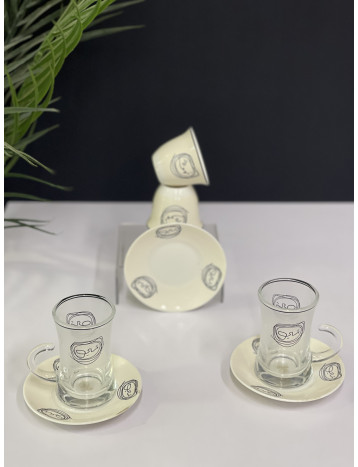 طقم قهوة وشاي 