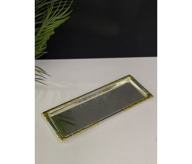 صينية تقديم ذهبي